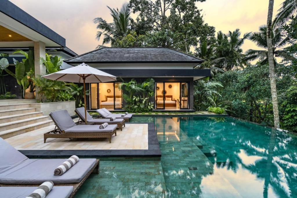 Luxury Escape 6 Bedroom Tropical Private Villa Cyn Ubud Exterior foto