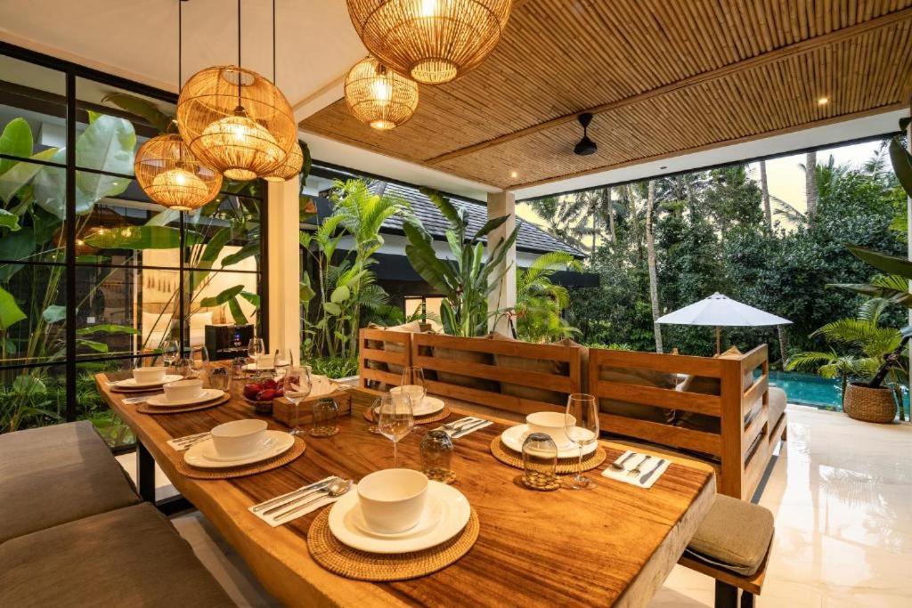 Luxury Escape 6 Bedroom Tropical Private Villa Cyn Ubud Exterior foto